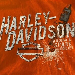 Harley-Davidson Orange Savannah Graphic Tee